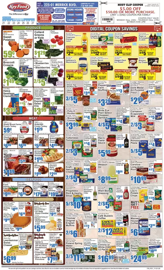 Key Food catalogue in Martinez CA | Our best deals for you | 2025-11-24T00:00:00.000Z - 2025-11-27T00:00:00.000Z