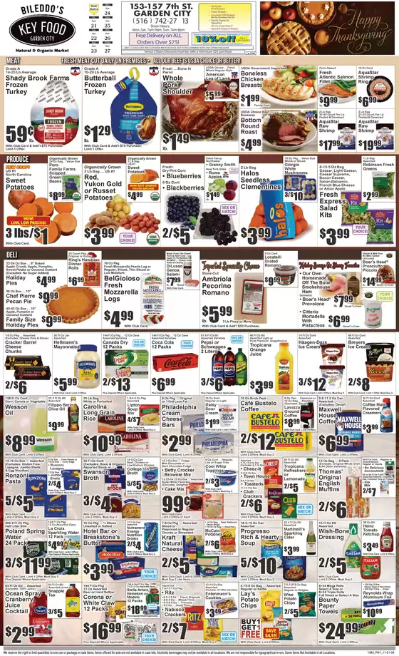 Key Food catalogue in Martinez CA | Top deals for all customers | 2025-11-21T00:00:00.000Z - 2025-11-27T00:00:00.000Z
