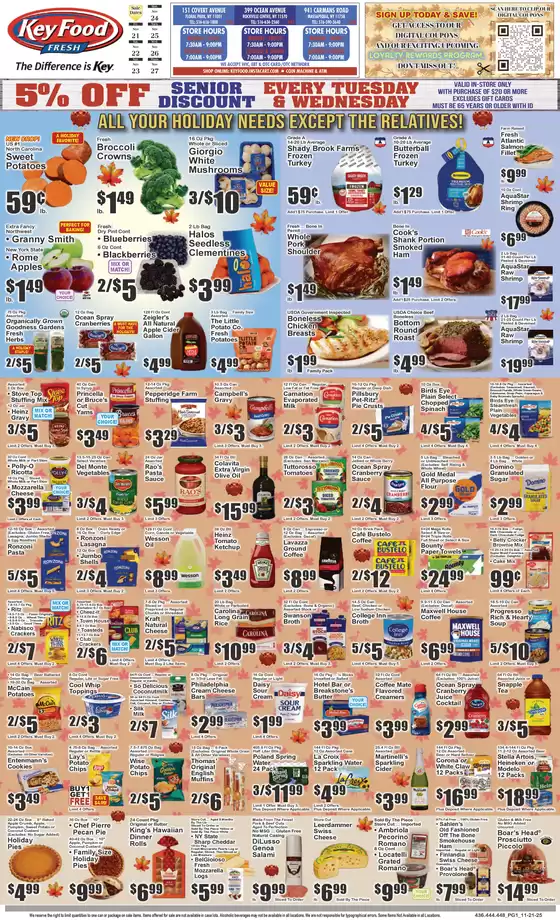 Key Food catalogue in Martinez CA | Top offers for smart savers | 2025-11-21T00:00:00.000Z - 2025-11-27T00:00:00.000Z