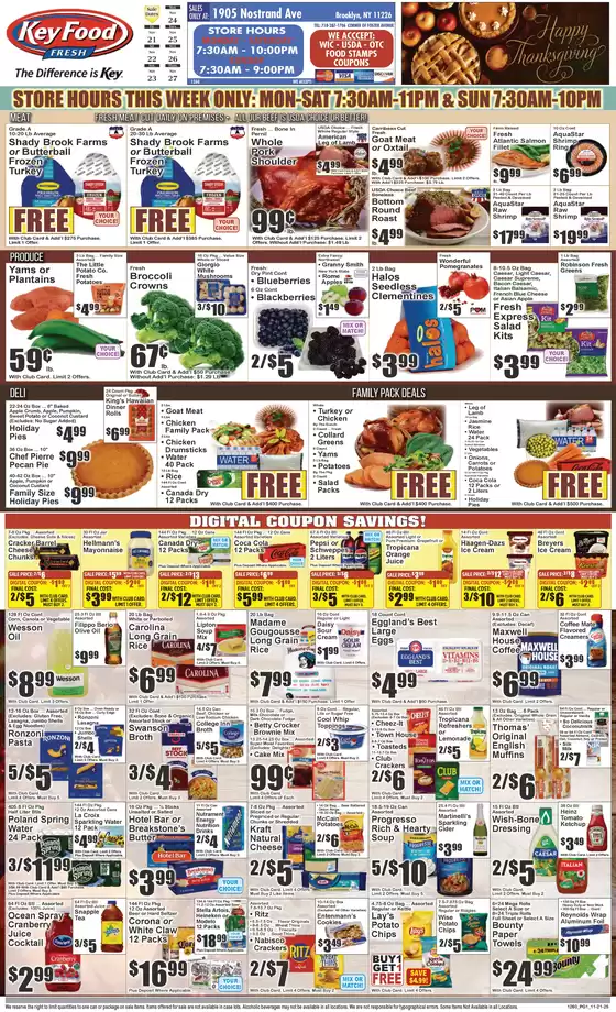 Key Food catalogue in Martinez CA | Great offer for bargain hunters | 2025-11-21T00:00:00.000Z - 2025-11-27T00:00:00.000Z