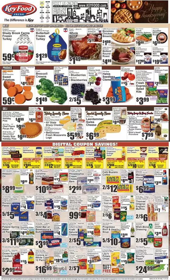 Key Food catalogue in Martinez CA | Discounts and promotions | 2025-11-21T00:00:00.000Z - 2025-11-27T00:00:00.000Z