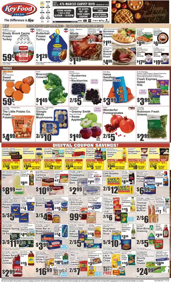 Key Food catalogue in Martinez CA | Attractive special offers for everyone | 2025-11-21T00:00:00.000Z - 2025-11-27T00:00:00.000Z