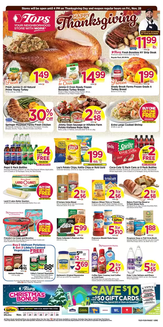 Tops catalogue | Great offer for all customers | 2025-11-23T00:00:00.000Z - 2025-11-29T00:00:00.000Z