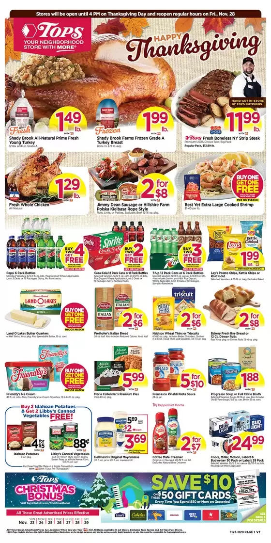 Tops catalogue | New offers to discover | 2025-11-23T00:00:00.000Z - 2025-11-29T00:00:00.000Z