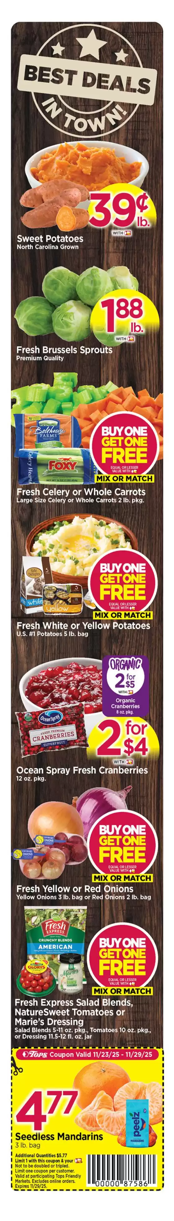 Tops catalogue | Current bargains and offers | 2025-11-23T00:00:00.000Z - 2025-11-29T00:00:00.000Z