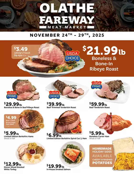 Fareway catalogue in Elkton MD | Current deals and offers | 2025-11-24T00:00:00.000Z - 2025-11-29T00:00:00.000Z