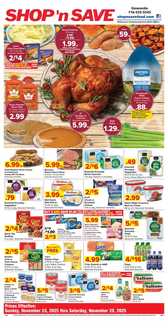 Shop 'n Save catalogue in Morrisville NC | Great offer for bargain hunters | 2025-11-23T00:00:00.000Z - 2025-11-29T00:00:00.000Z
