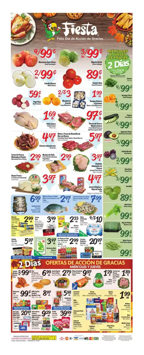 Fiesta Mart catalogue | Current special promotions | 2025-11-26T00:00:00.000Z - 2025-12-02T00:00:00.000Z