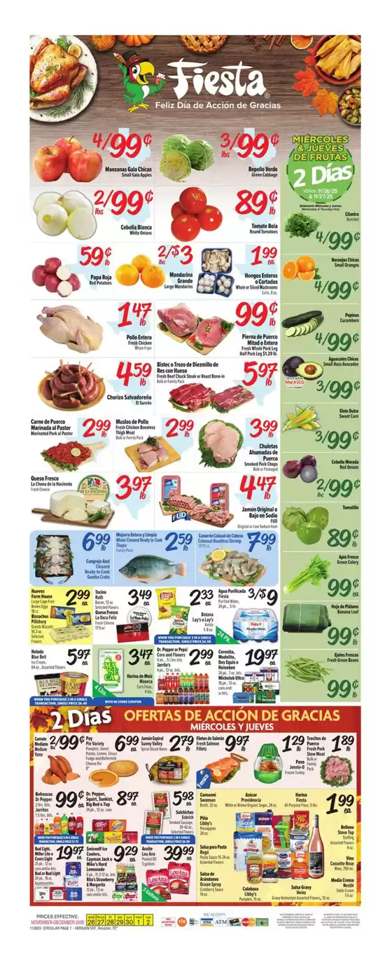 Fiesta Mart catalogue in Sevierville TN | Wide range of offers | 2025-11-26T00:00:00.000Z - 2025-12-02T00:00:00.000Z