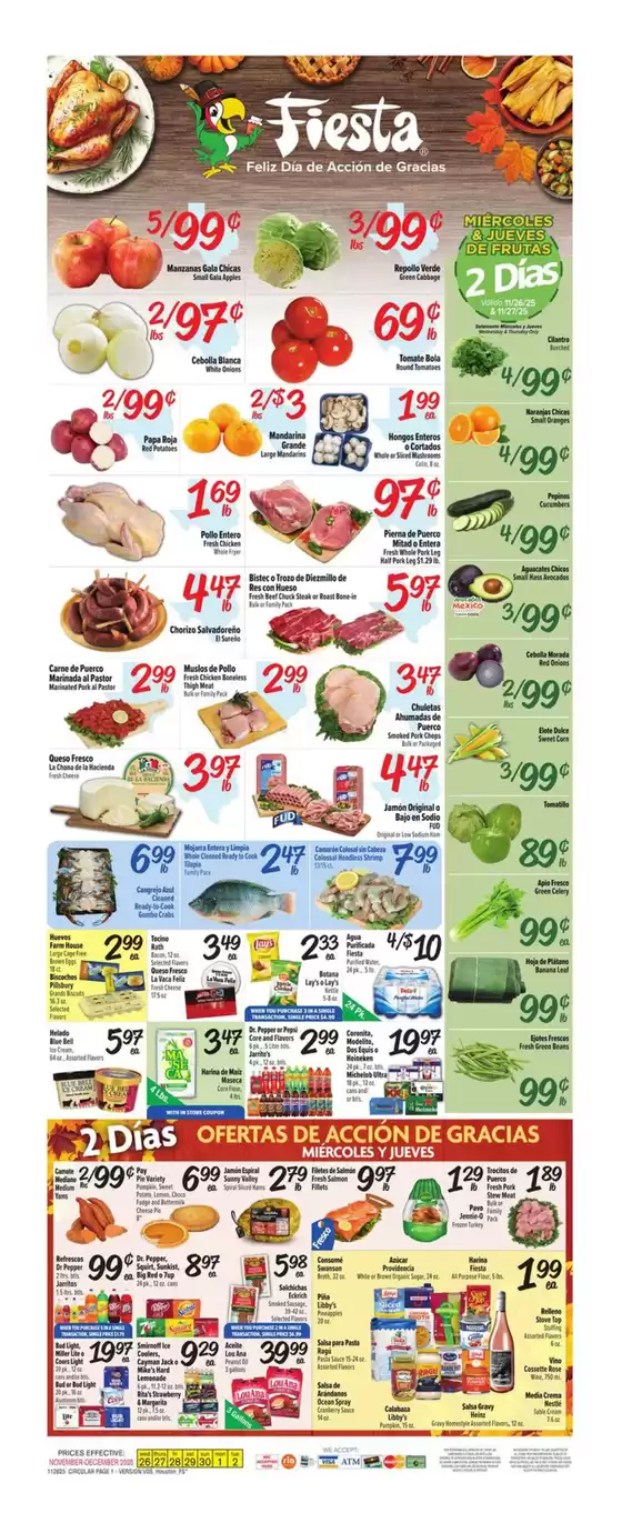 Fiesta Mart catalogue | Our best bargains | 2025-11-26T00:00:00.000Z - 2025-12-02T00:00:00.000Z