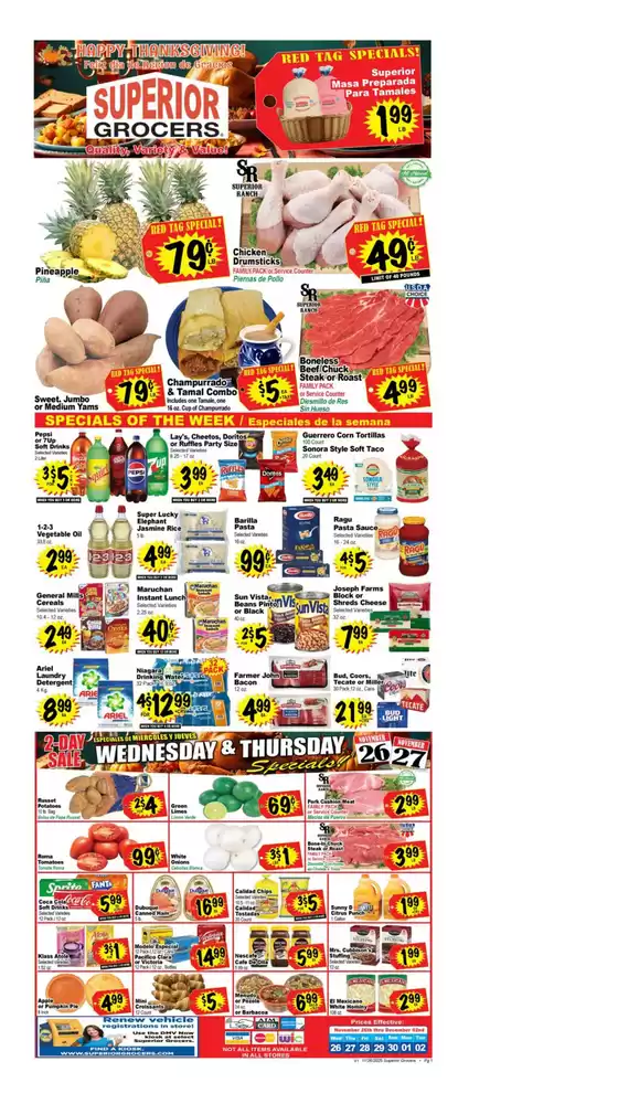 Superior Grocers catalogue | Weekly Specials | 2025-11-26T00:00:00.000Z - 2025-12-02T00:00:00.000Z