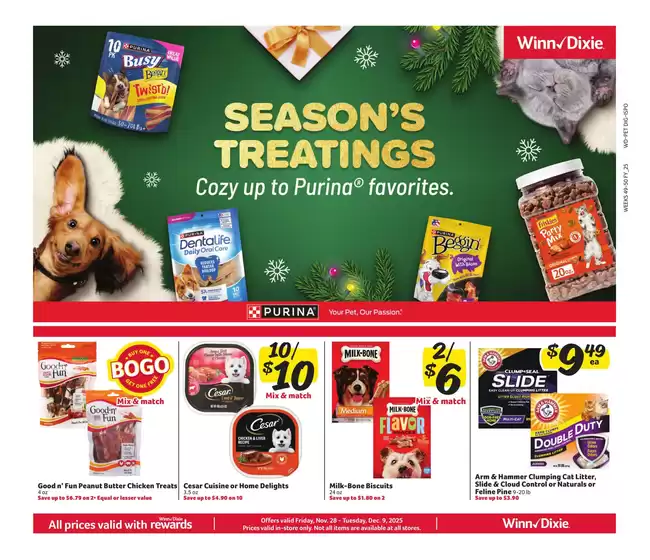 Winn Dixie catalogue | Our best offers for you | 2025-11-26T00:00:00.000Z - 2025-12-09T00:00:00.000Z