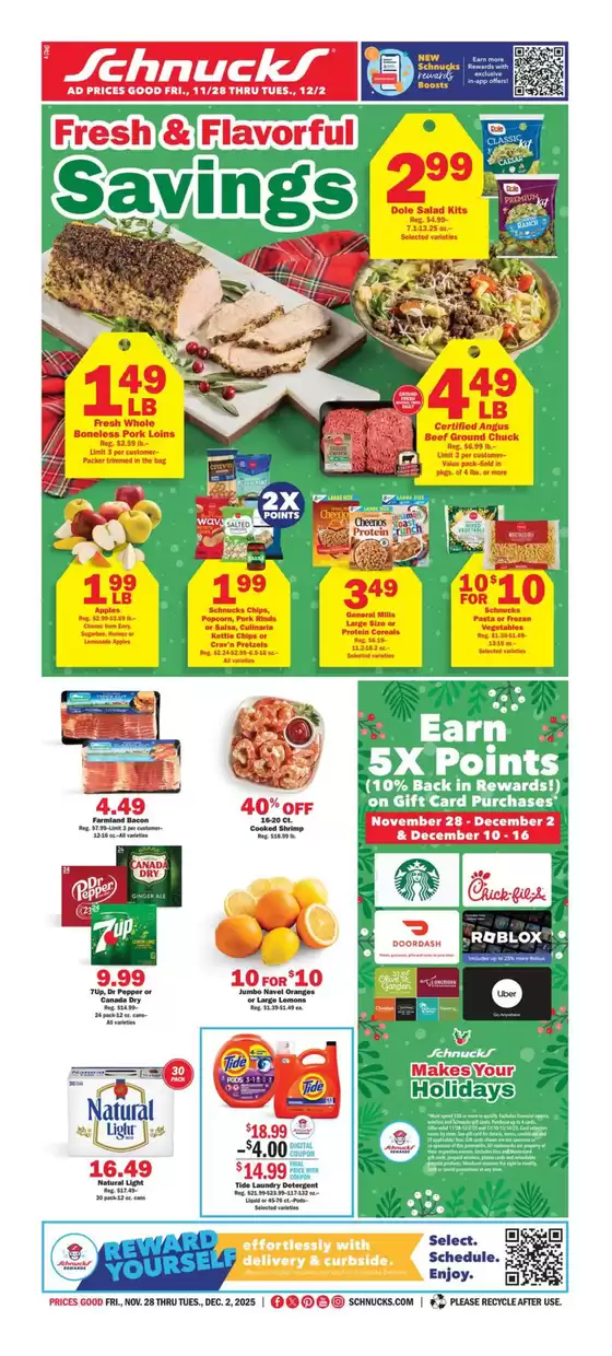 Schnucks catalogue | Special offers for you | 2025-11-28T00:00:00.000Z - 2025-12-02T00:00:00.000Z