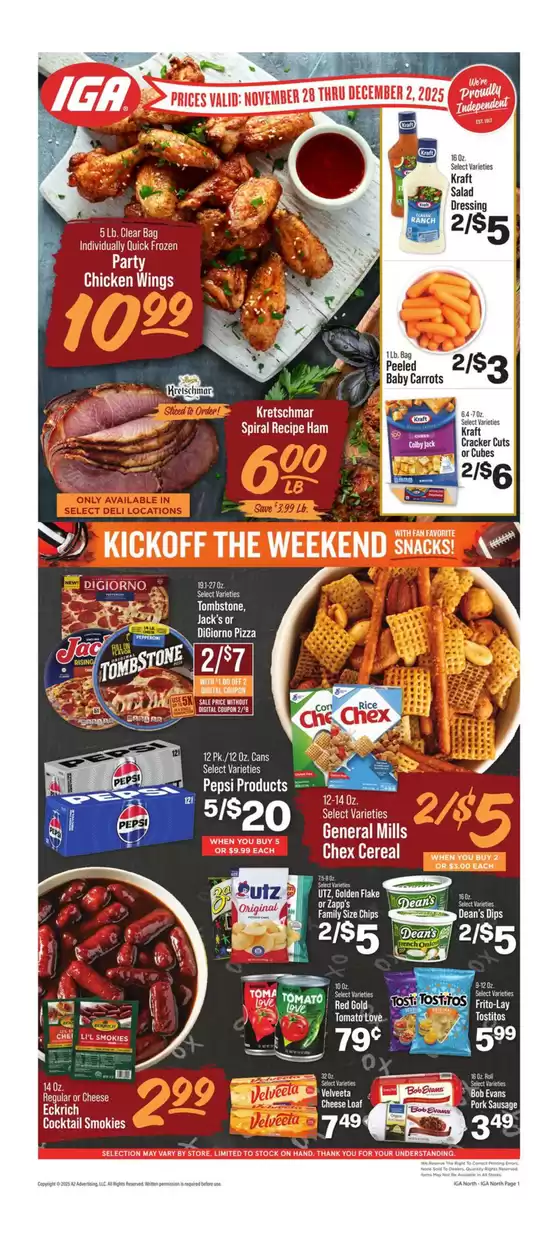 IGA catalogue in Centerville GA | Exclusive deals and bargains | 2025-11-28T00:00:00.000Z - 2025-12-02T00:00:00.000Z