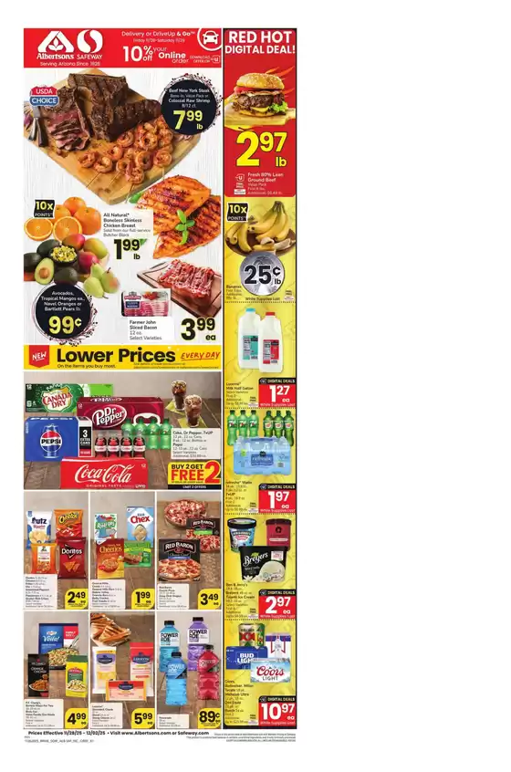 Safeway catalogue in Lake Jackson TX | Weekly Ad - Safeway - Southwest | 2025-11-28T00:00:00.000Z - 2025-12-02T00:00:00.000Z
