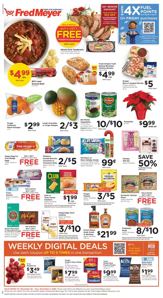 Fred Meyer catalogue in Waterbury CT | Our best deals for you | 2025-11-28T00:00:00.000Z - 2025-12-02T00:00:00.000Z