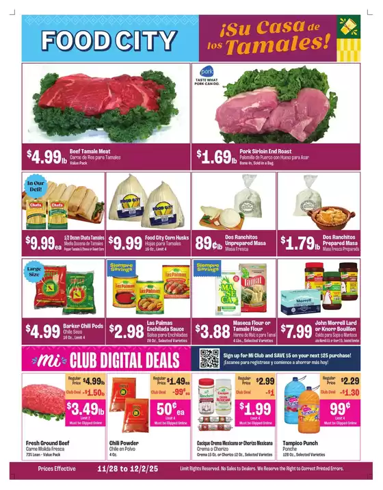 Food City catalogue in Annapolis MD | Weekly Ad | 2025-11-28T00:00:00.000Z - 2025-12-02T00:00:00.000Z