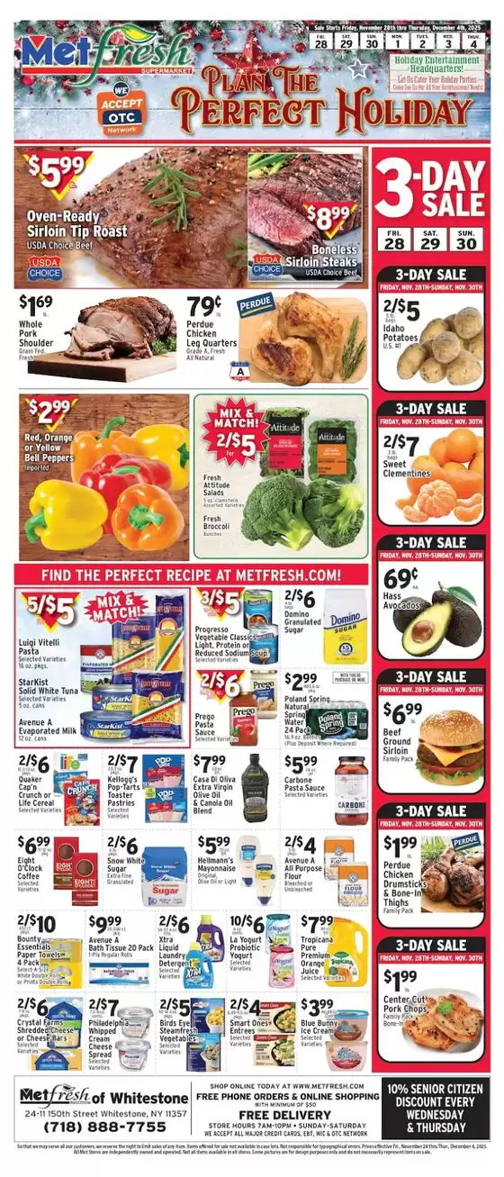 Met Foodmarkets catalogue | Current bargains and offers | 2025-11-28T00:00:00.000Z - 2025-12-04T00:00:00.000Z