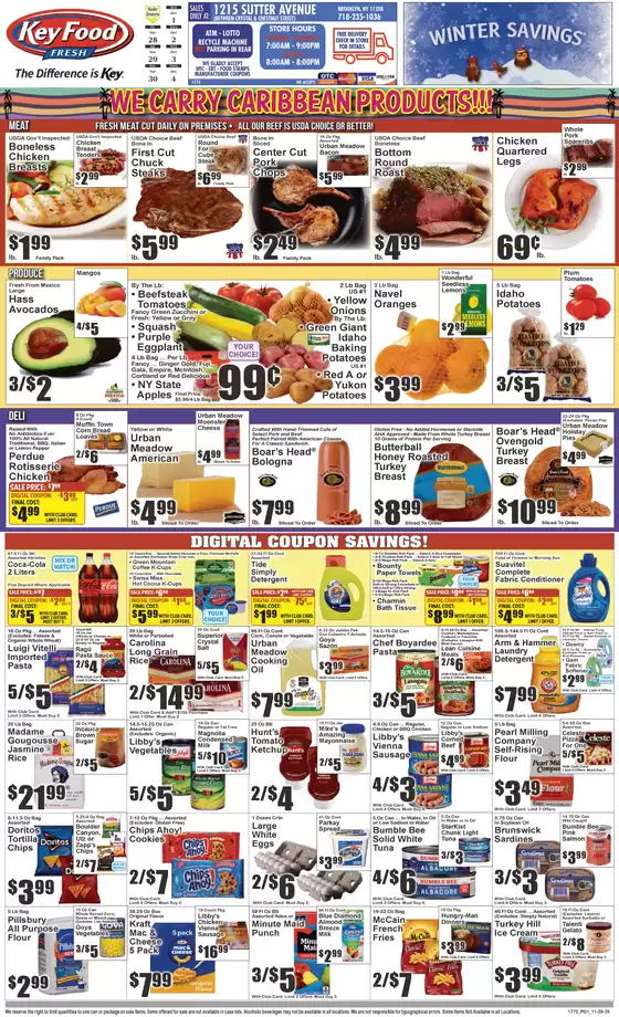 Key Food catalogue in San Diego CA | Current special promotions | 2025-11-28T00:00:00.000Z - 2025-12-04T00:00:00.000Z