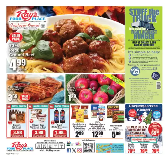 Ray's Food catalogue in San Diego CA | Ray's Food weekly ad | 2025-11-28T00:00:00.000Z - 2025-12-02T00:00:00.000Z