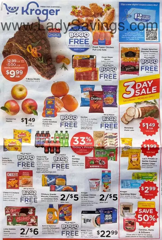 Kroger catalogue in Hughesville MD | Weekly Ads Kroger | 2025-12-03T00:00:00.000Z - 2025-12-09T00:00:00.000Z