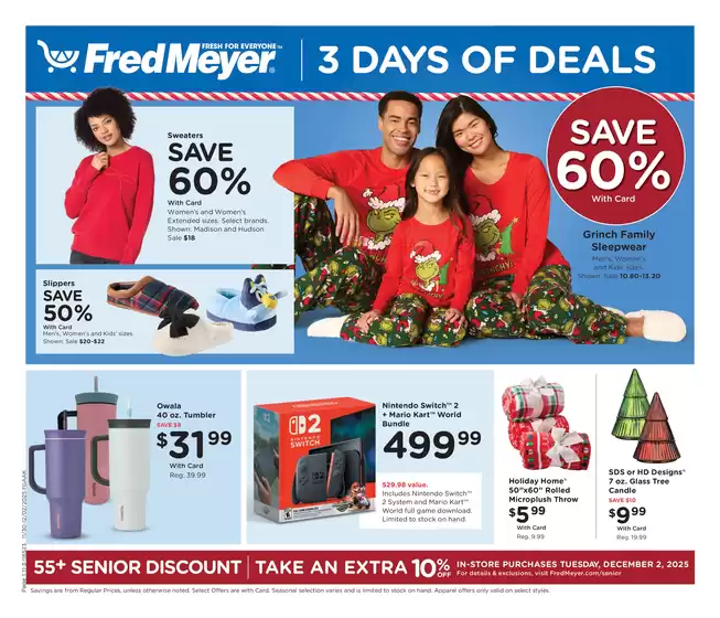 Fred Meyer catalogue in Bowling Green KY | Discounts and promotions | 2025-11-30T00:00:00.000Z - 2025-12-02T00:00:00.000Z