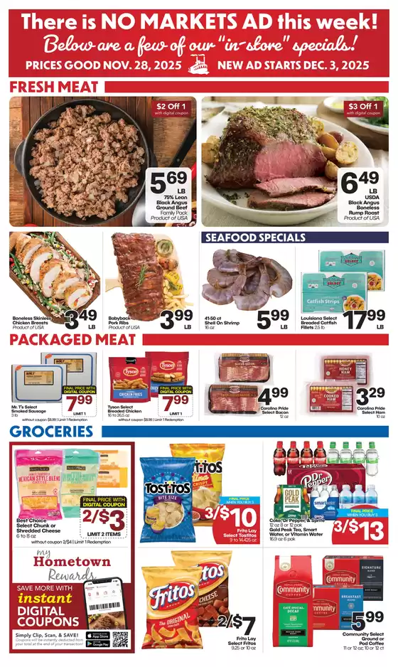 The Markets catalogue | The Markets weekly ad | 2025-11-28T00:00:00.000Z - 2025-12-03T00:00:00.000Z