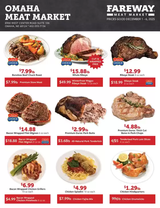 Fareway catalogue in Castleton IN | New offers to discover | 2025-12-01T00:00:00.000Z - 2025-12-06T00:00:00.000Z