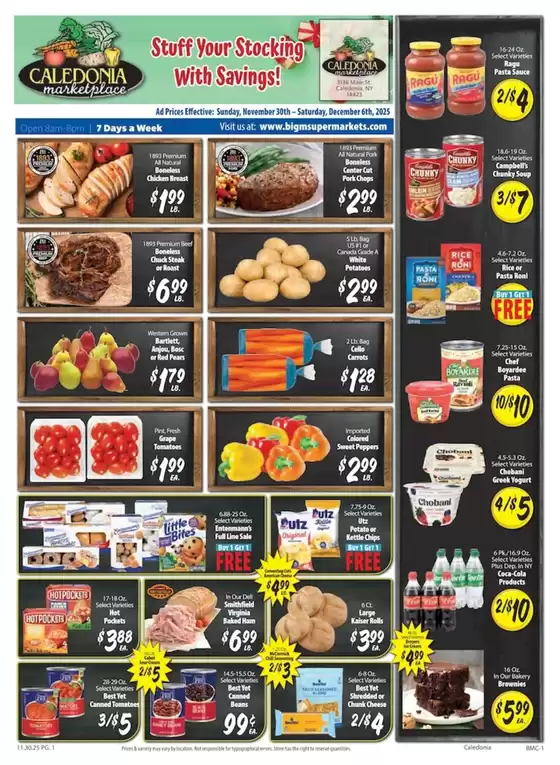 BigM Supermarkets catalogue in Hermitage PA | Great offer for bargain hunters | 2025-11-30T00:00:00.000Z - 2025-12-06T00:00:00.000Z