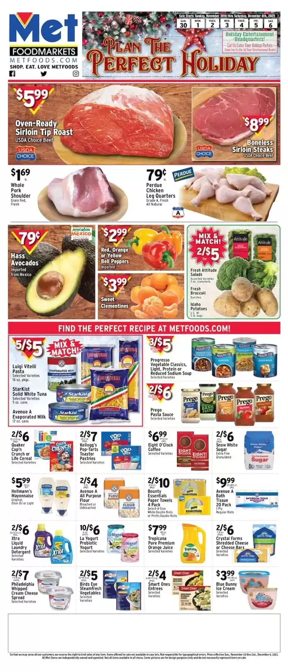 Met Foodmarkets catalogue | Exclusive deals for our customers | 2025-11-30T00:00:00.000Z - 2025-12-06T00:00:00.000Z