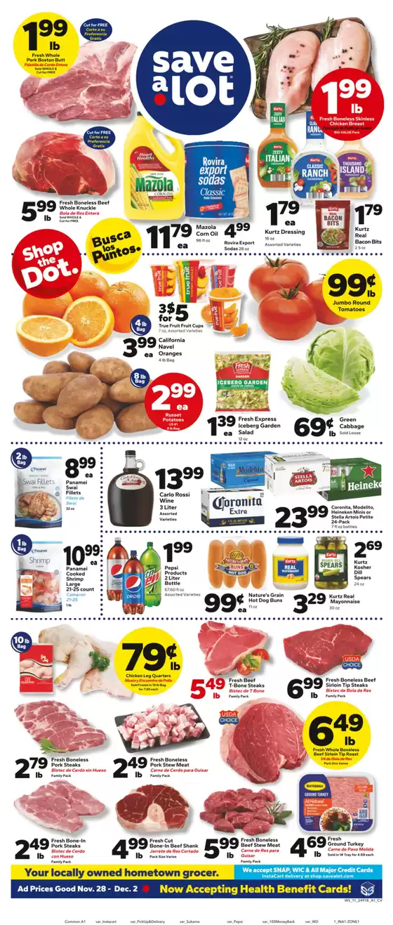 Save a Lot catalogue in Acworth GA | Our best offers for you | 2025-11-28T00:00:00.000Z - 2025-12-02T00:00:00.000Z