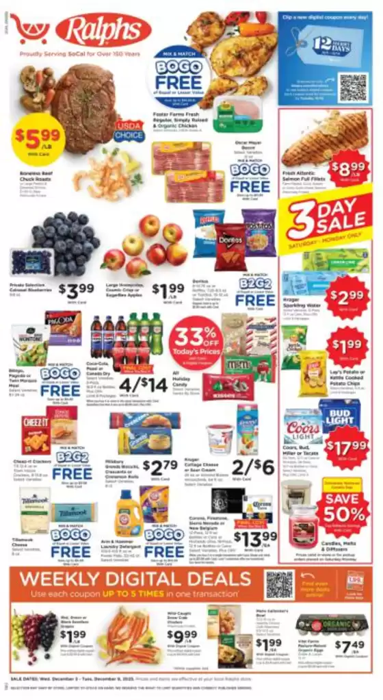 Ralphs catalogue in Glendora CA | Our best deals for you | 2025-12-03T00:00:00.000Z - 2025-12-10T00:00:00.000Z