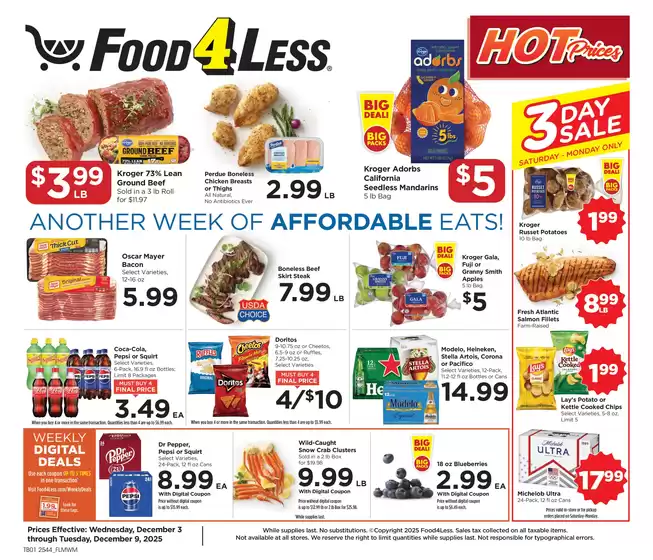 Food 4 Less catalogue in Glendora CA | Our best offers for you | 2025-12-03T00:00:00.000Z - 2025-12-09T00:00:00.000Z