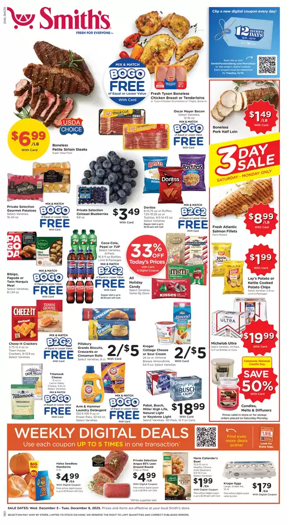 Smith's catalogue in Sacramento CA | Current bargains and offers | 2025-12-03T00:00:00.000Z - 2025-12-09T00:00:00.000Z