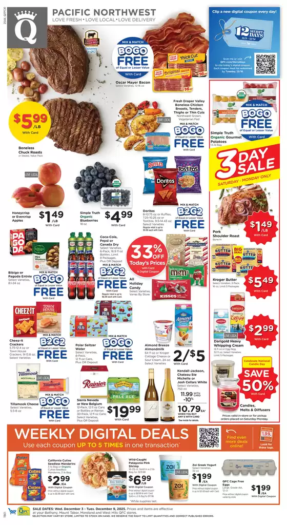 QFC catalogue in Aberdeen WA | Top deals for all customers | 2025-12-03T00:00:00.000Z - 2025-12-09T00:00:00.000Z