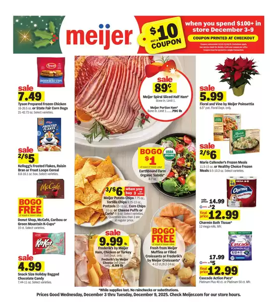 Meijer catalogue in Lake Jackson TX | Top offers for smart savers | 2025-12-03T00:00:00.000Z - 2025-12-09T00:00:00.000Z