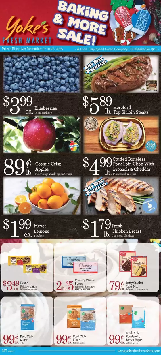 Yoke's Fresh Market  catalogue | Great offer for bargain hunters | 2025-12-03T00:00:00.000Z - 2025-12-09T00:00:00.000Z