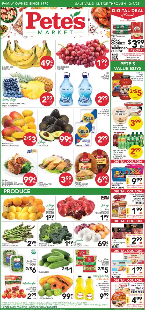 Pete's Fresh Market catalogue in North Olmsted OH | Special offers for you | 2025-12-03T00:00:00.000Z - 2025-12-09T00:00:00.000Z