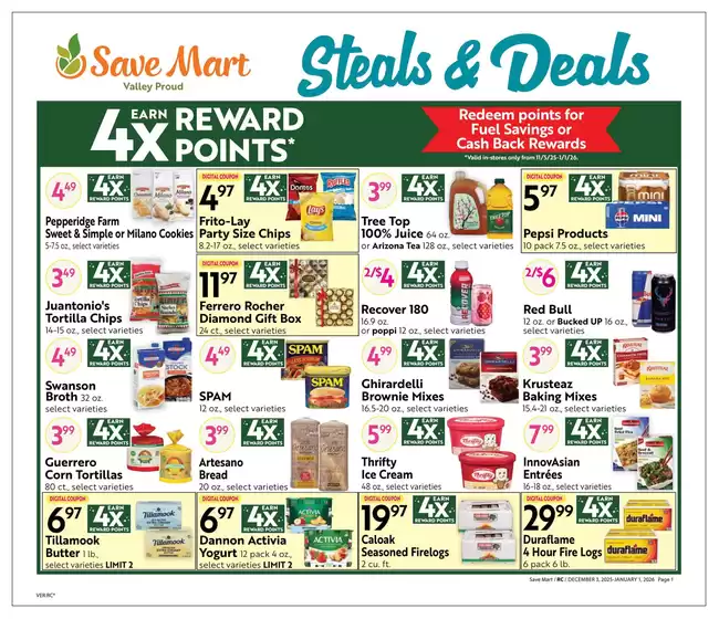 Save Mart catalogue in Lodi CA | Online Savings Guide | 2025-12-03T00:00:00.000Z - 2026-01-01T00:00:00.000Z