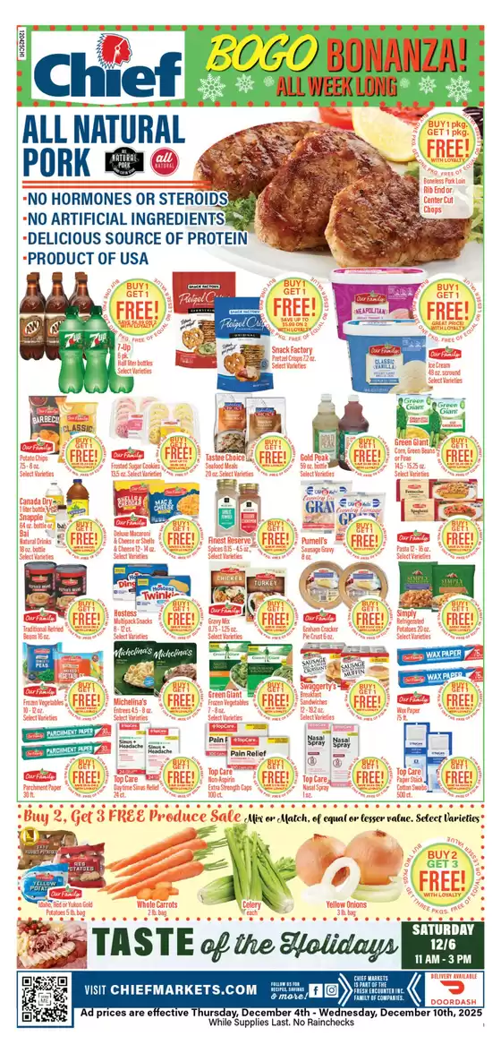 Chief Supermarket catalogue in Chantilly VA | Chief Supermarket weekly ad | 2025-12-04T00:00:00.000Z - 2025-12-10T00:00:00.000Z