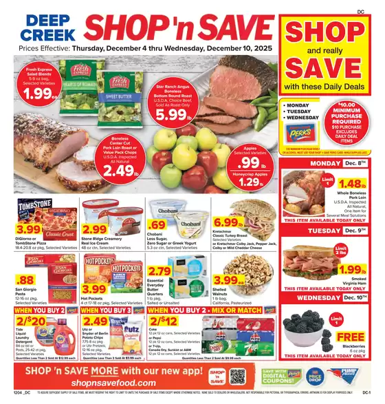 Shop 'n Save catalogue in Chicago IL | Our best bargains | 2025-12-04T00:00:00.000Z - 2025-12-10T00:00:00.000Z
