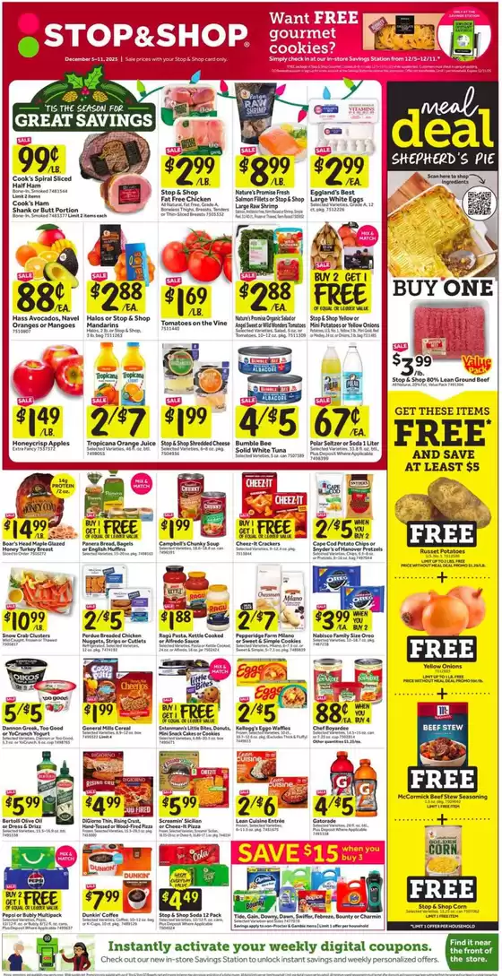 Stop&Shop catalogue in Chantilly VA | Current special promotions | 2025-12-05T00:00:00.000Z - 2025-12-11T00:00:00.000Z
