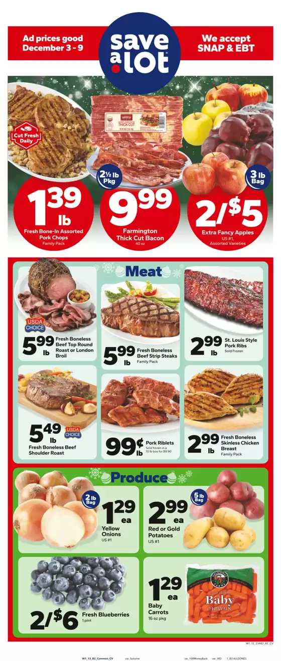 Save a Lot catalogue | Top deals for all customers | 2025-12-03T00:00:00.000Z - 2025-12-09T00:00:00.000Z