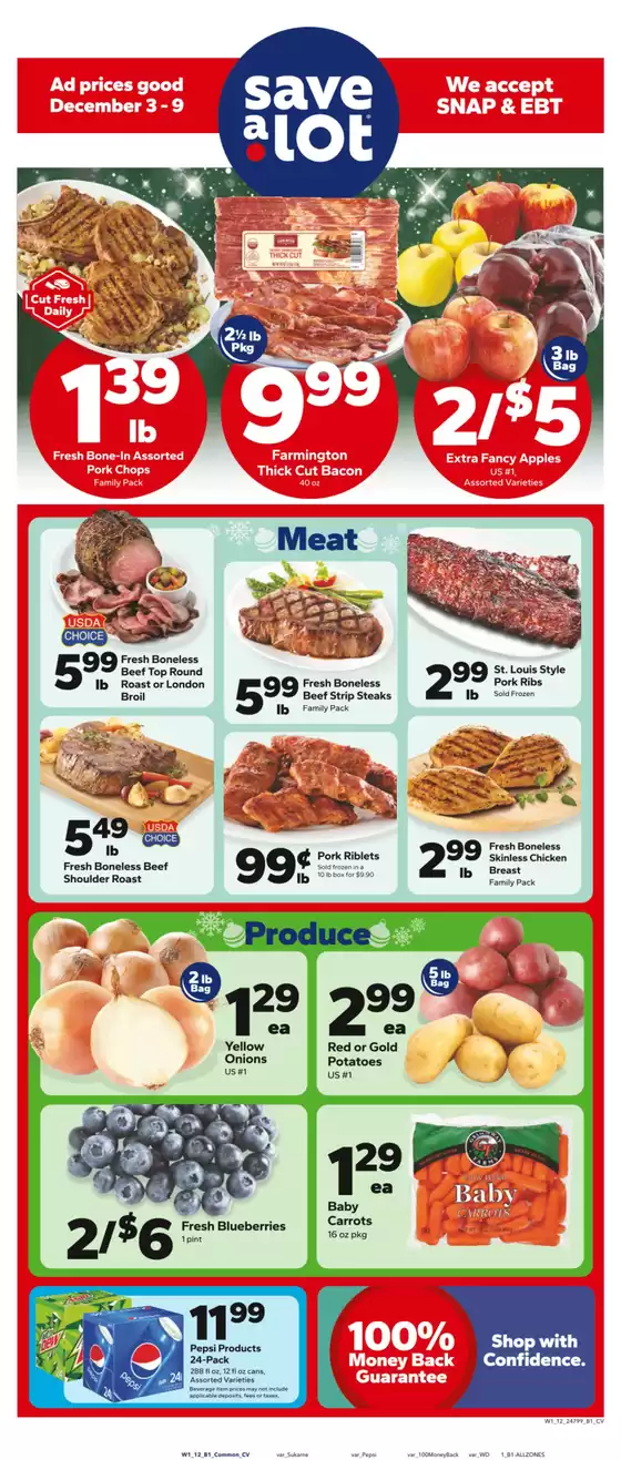 Save a Lot catalogue | Exclusive deals and bargains | 2025-12-03T00:00:00.000Z - 2025-12-09T00:00:00.000Z