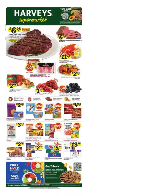Harveys Supermarkets catalogue in Aurora CO | Offers for bargain hunters | 2025-12-03T00:00:00.000Z - 2025-12-09T00:00:00.000Z