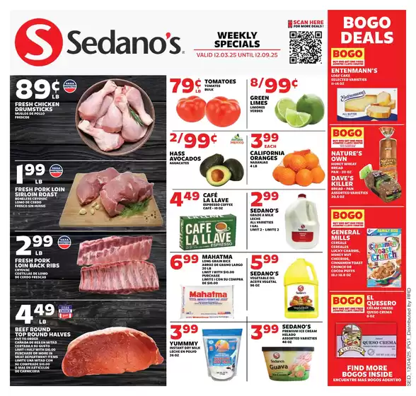 Sedano's catalogue in Aurora CO | Sedano's weekly ad | 2025-12-03T00:00:00.000Z - 2025-12-09T00:00:00.000Z