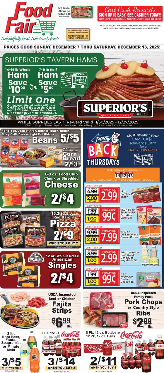 FoodFair catalogue in Aurora CO | Food Fair Weekly Circular 12/07 - 12/13 | 2025-12-05T00:00:00.000Z - 2025-12-13T00:00:00.000Z