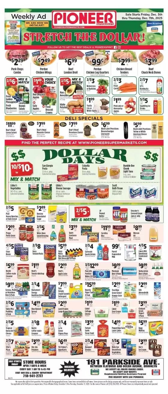 Pioneer Supermarkets catalogue in Aurora CO | Exclusive deals and bargains | 2025-12-05T00:00:00.000Z - 2025-12-11T00:00:00.000Z