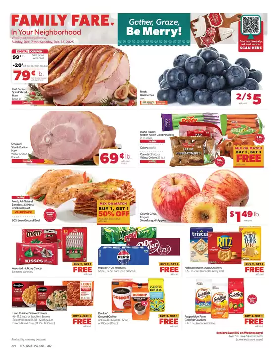Family Fare catalogue in Spencer IA | Discounts and promotions | 2025-12-05T00:00:00.000Z - 2025-12-06T00:00:00.000Z