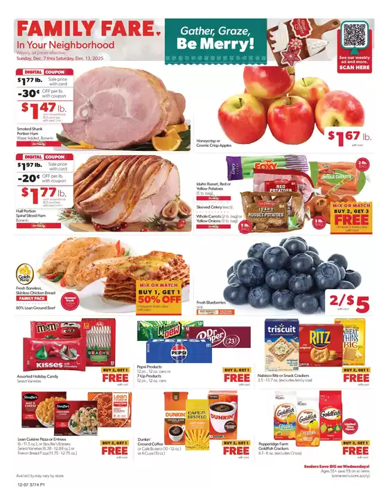 Family Fare catalogue in Spencer IA | Current special promotions | 2025-12-05T00:00:00.000Z - 2025-12-06T00:00:00.000Z